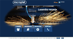 Desktop Screenshot of microplet.hr